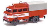Busch 95194, IFA W50 L RTGW Fahrschule FW Friedrichshagen, Bj. 1971 / H0
